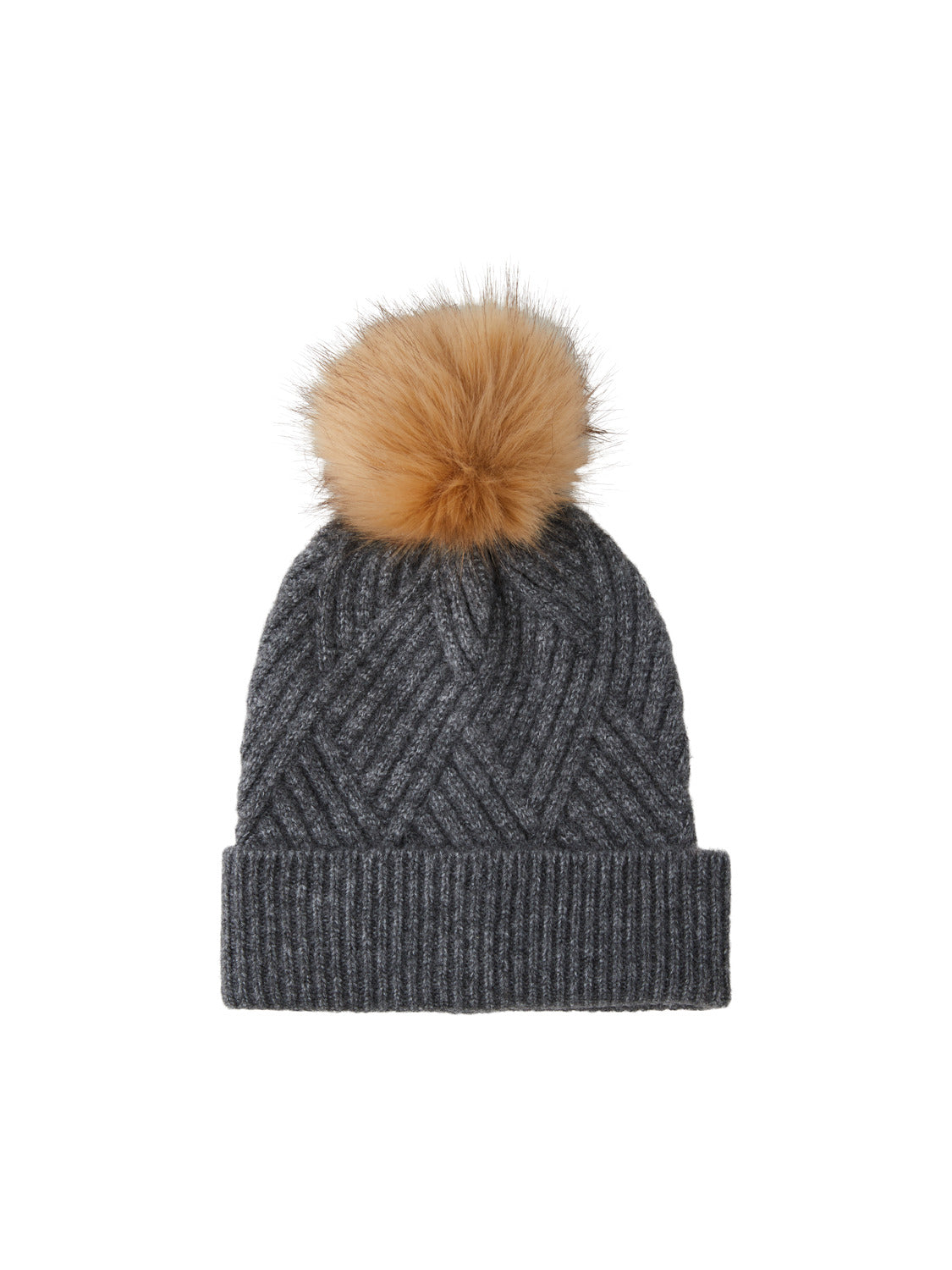 PCNARIKA Winter Accessories - Dark Grey Melange